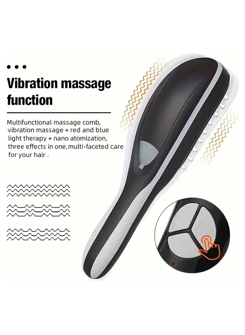 فرشاة ثيرابراش للشعر ، فرشاة ثيرا 5 في 1 مبتكرة لاستعادة الشعر، فرشاة شعر مضادة للتشابك - Image 4