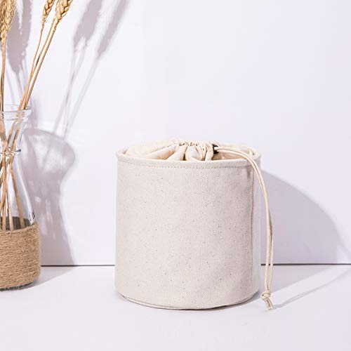 YONBEN Purse Organizer Insert, Bag Compartment Organizer with Pure Cotton Canvas, Bag Insert Organizer with Round Storage Pocket and Purse Liner Insert included - Bag Shaper Easy Access - Image 5