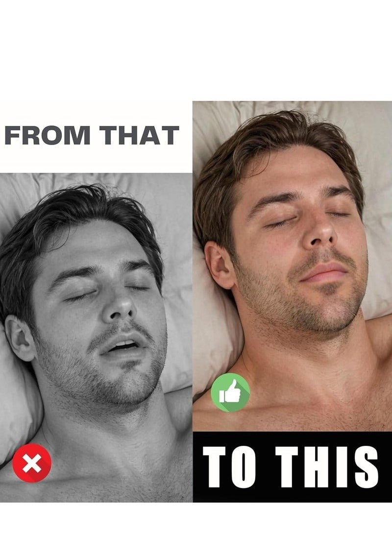 Lip Sleep Patches, 30 pieces of sleep mouth patches to relieve snoring and improve sleep quality - Image 3