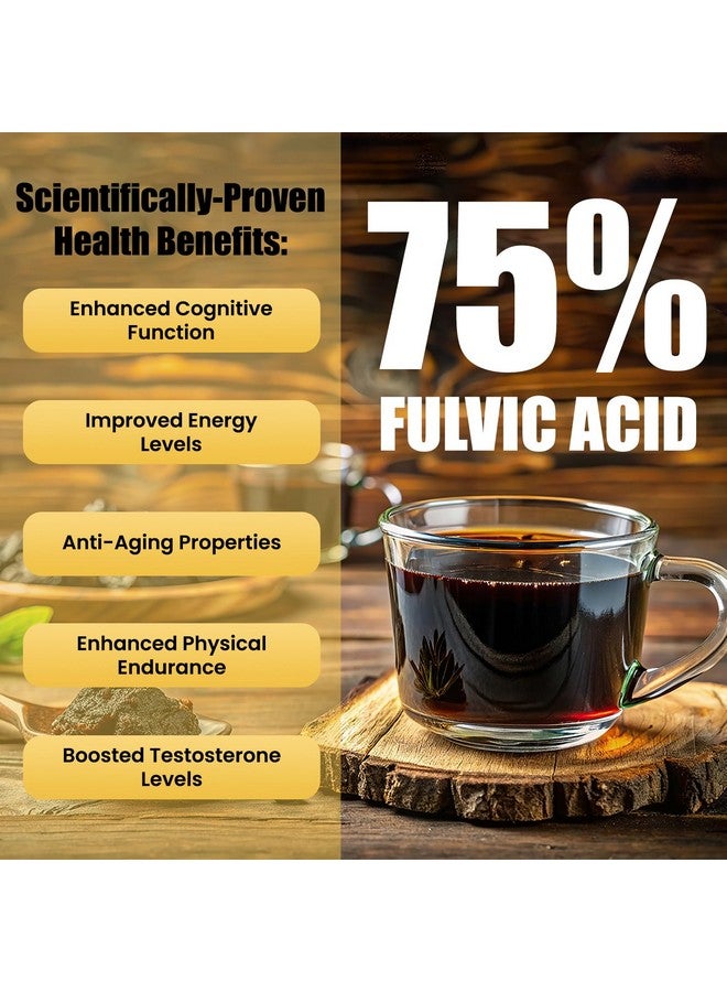 Leaping Lynx Himalayan Shilajit Resin [1,000 mg] Pure Shilajit Organic Natural ||Gold Grade|| Alpine Harvested, Sun-Dried, & Lab Purified for Men & Women, Max Potency >75% Fulvic Acid & 85+ Trace Minerals - Image 4