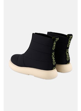TOMS Women Alpargata Mallow Puffer Zip Up Ankle Boots, Black  - Image 2