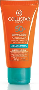 COLLISTAR Suncare by Collistar Active Protection Sun Face Cream SPF50 50ml - Image 1