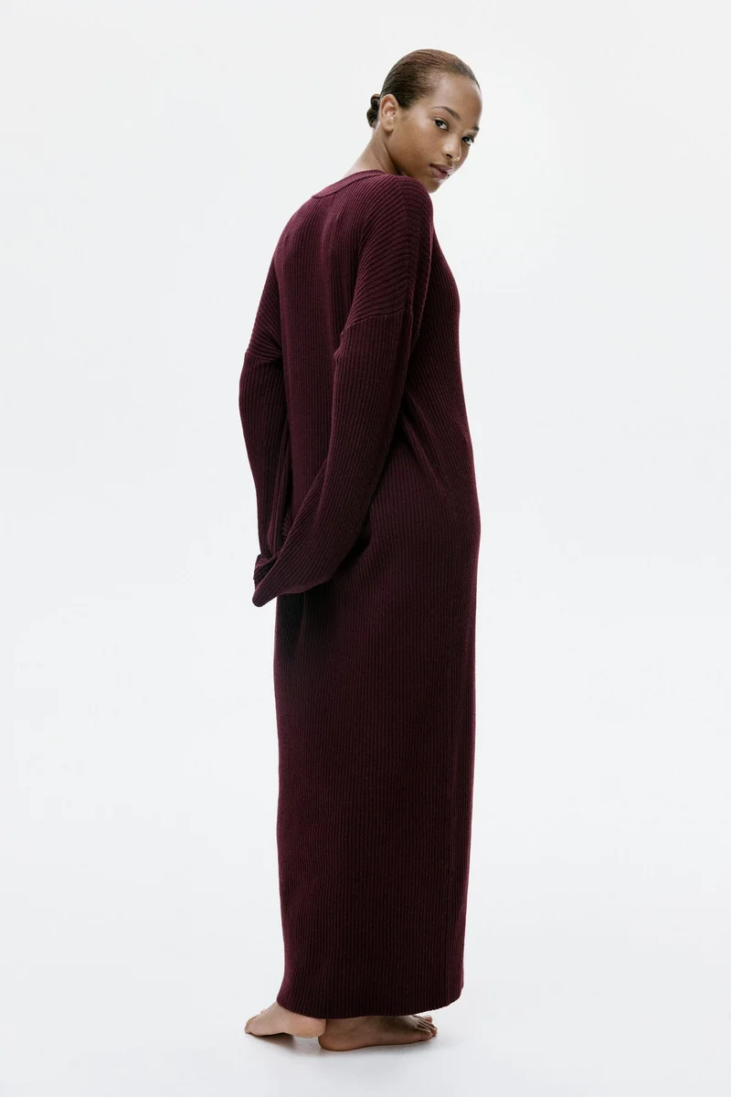 H&M  Rib-knit dress for Women | Best Price UAE