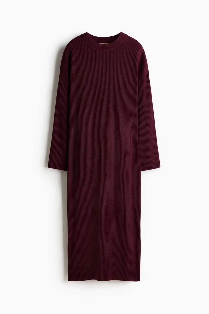 H&M  Rib-knit dress for Women | Best Price UAE