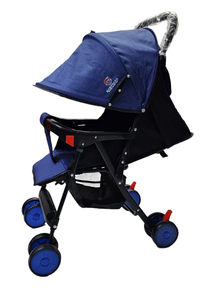 بيبي كارا عربة أطفال خفيفة الوزن بمقعد قابل للتعديل وسلة تخزين مريحة - Image 3