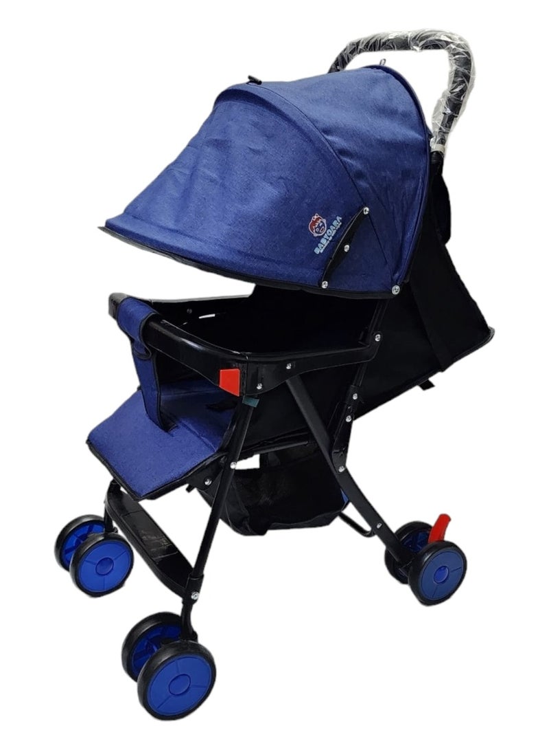 بيبي كارا عربة أطفال خفيفة الوزن بمقعد قابل للتعديل وسلة تخزين مريحة - Image 1