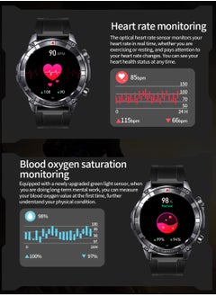 RollsTimi  Men's Full-Screen Touch Bluetooth Smartwatch, 1.52-Inch Dial, With Sleep Monitoring, Sports Mode And Message Display, Universal Smart Watch For Android And IOS Systems, RT-i116  - Image 2