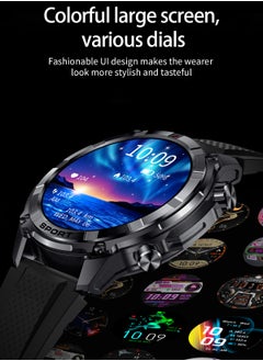 RollsTimi  Men's Full-Screen Touch Bluetooth Smartwatch, 1.52-Inch Dial, With Sleep Monitoring, Sports Mode And Message Display, Universal Smart Watch For Android And IOS Systems, RT-i116  - Image 5