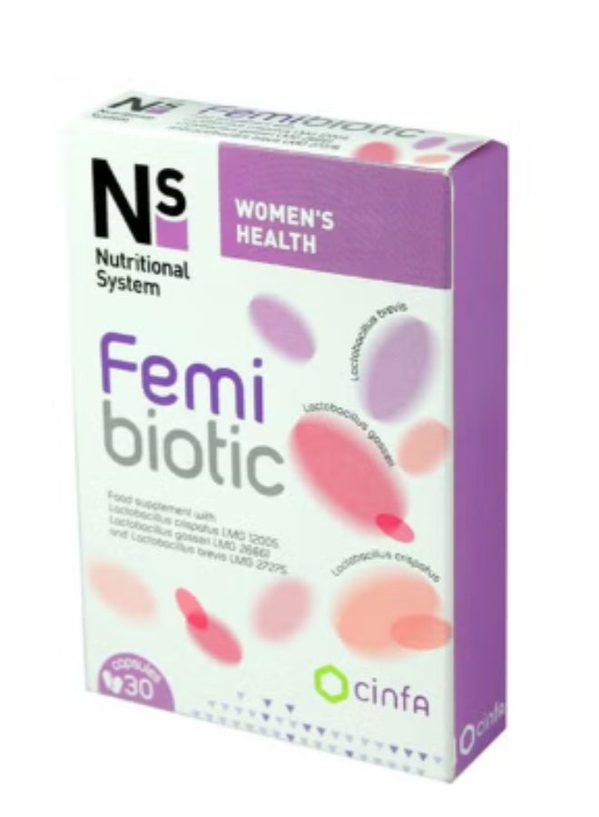 NS Femibiotic Capsules, Pack of 30's
