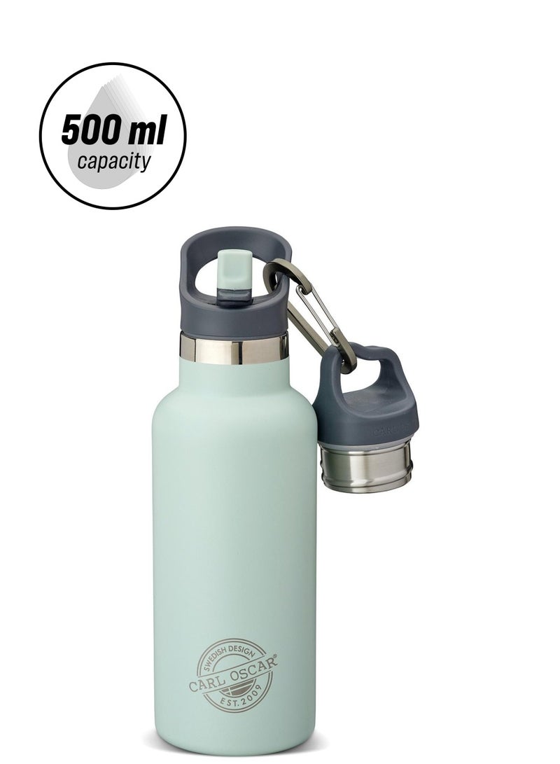 Carl Oscar Sweden Tempflask™ 0.5 L - Green - Image 1