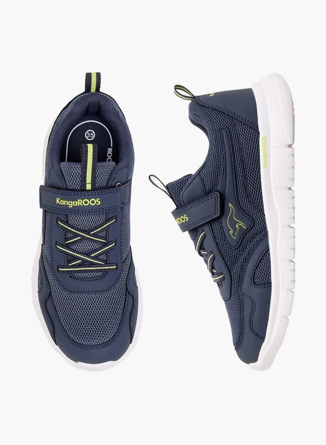 Kangaroos NAVY Boys Hook & Loop Sports Shoes for Men | Best Price UAE
