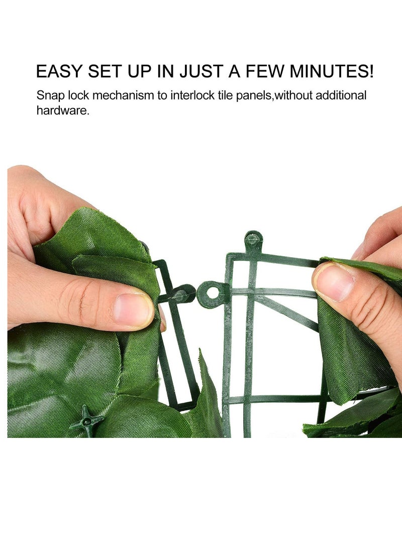 𝐅𝐅𝐃 Artificial Leaf Wall Decoration Wall Grass,No Need To Care,Anti-ultraviolet Rays,And Increase Privacy Protection - Image 3