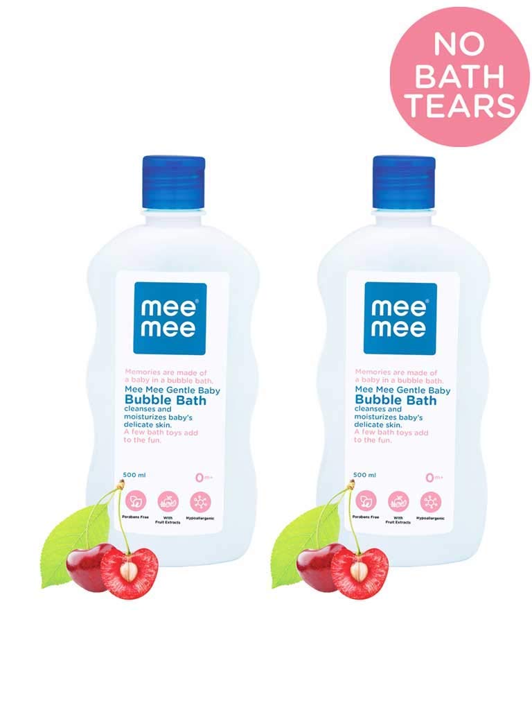 Mee Mee Gentle Baby Bubble Bath-500ml (Pack of 2) - Image 4