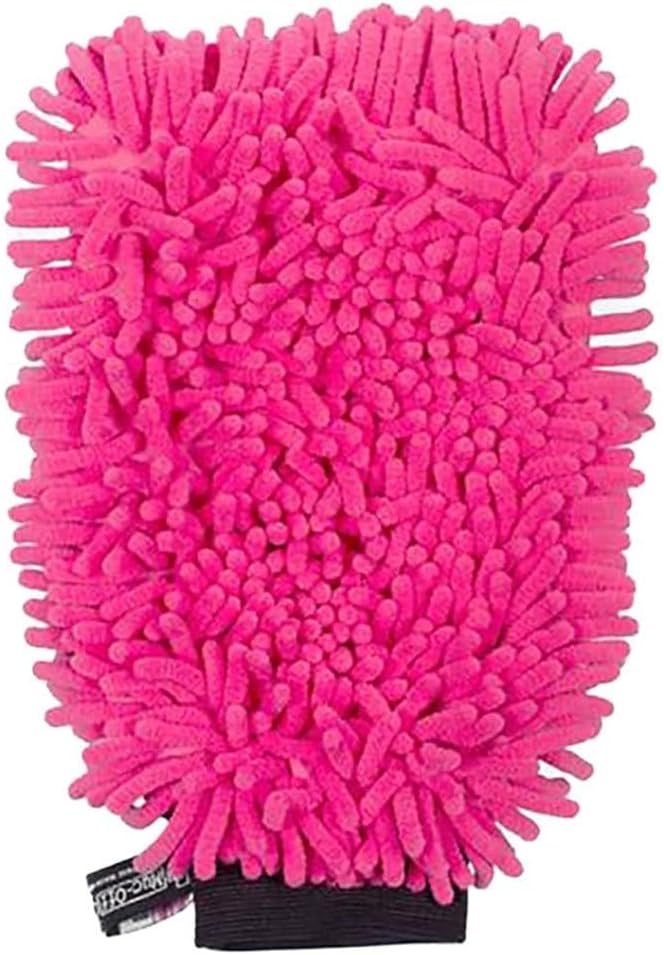 Muc Off Muc-Off 2-in-1 Microfibre Wash Mitt - Pink - Image 1