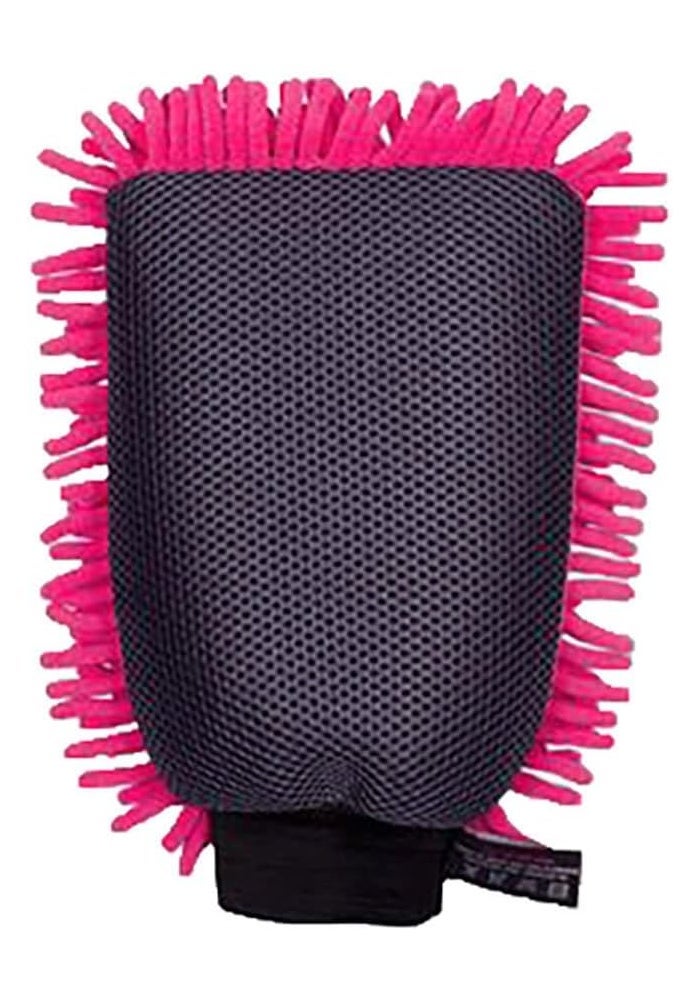 Muc Off Muc-Off 2-in-1 Microfibre Wash Mitt - Pink - Image 3