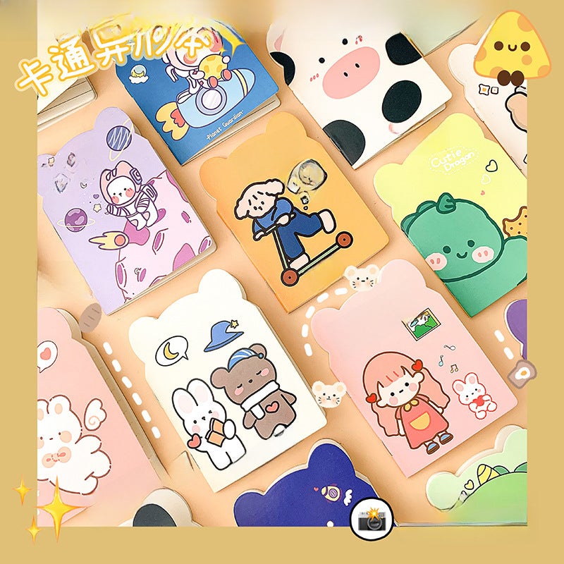 Generic Creative Cartoon Notepads High Aesthetic A6 
