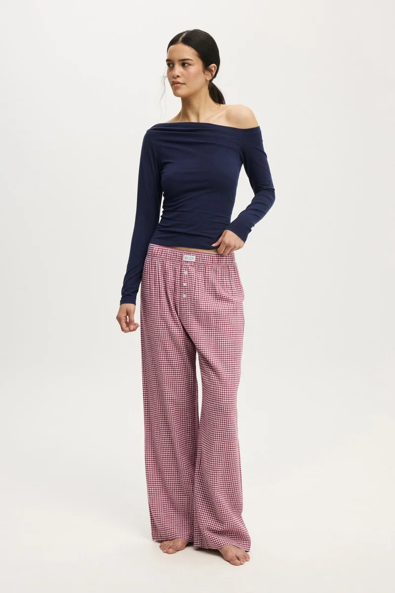 Cotton On  DREAMY SOFT OFF THE SHOULDER LONG SLEEVE for Women | Best Price UAE