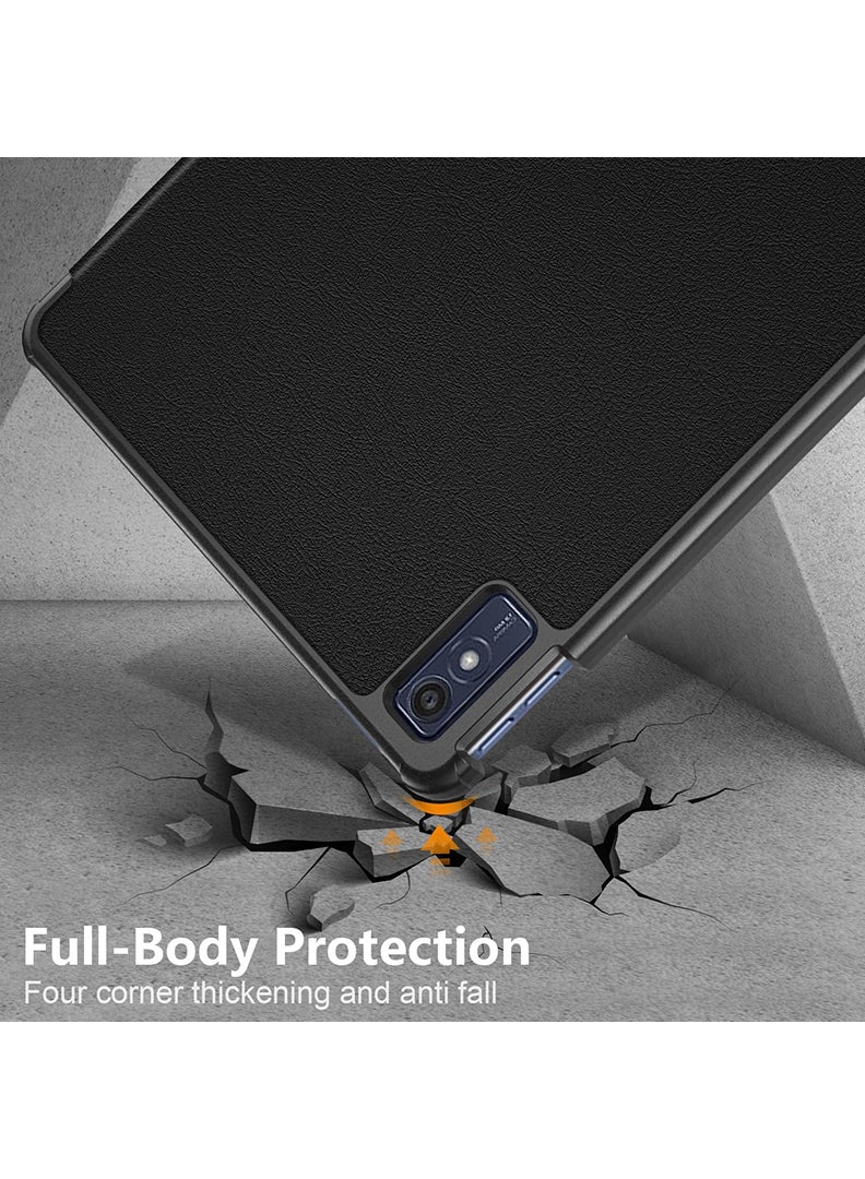 Theodor Protective Flip Case For Lenovo Tab M10 (2023) With Trifold Stand Auto Wake Sleep Shockproof Cover Mickey & Minnie Mouse - Image 3