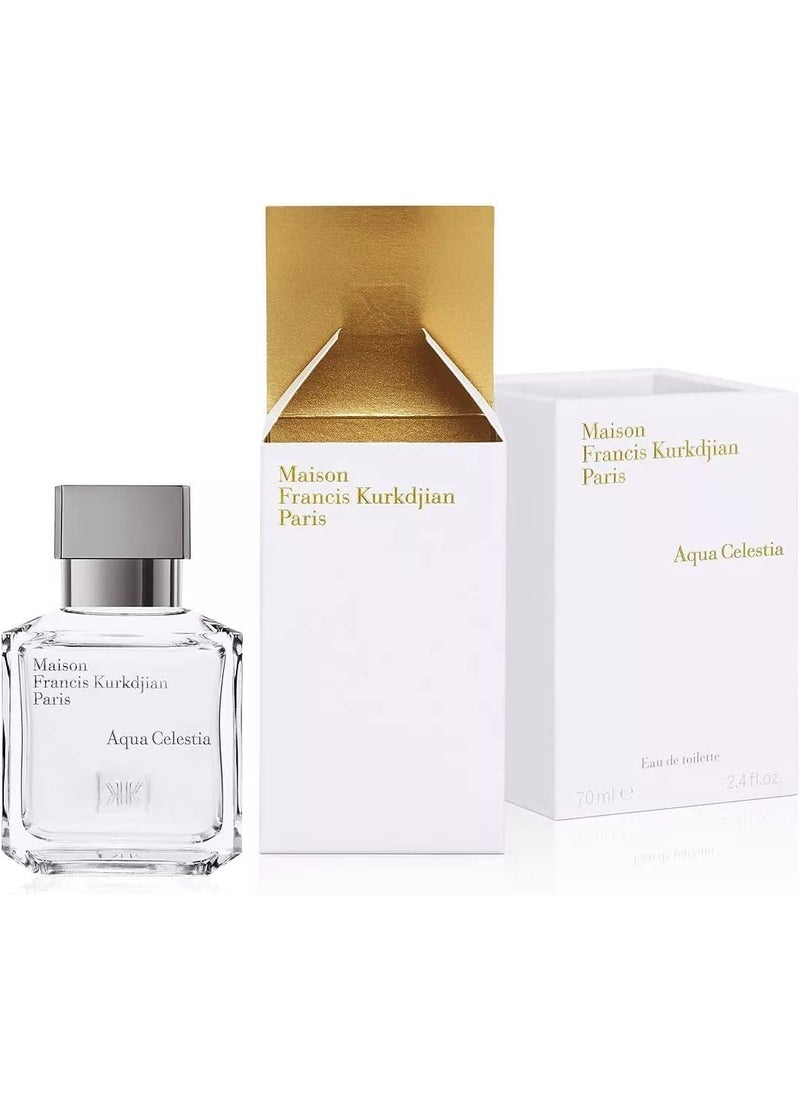MAISON FRANCIS KURKDJIAN Maison Francis Kurkdjian Aqua Celestia for Unisex Eau de Toilette Spray, 2.4 Ounce/ 70ml 