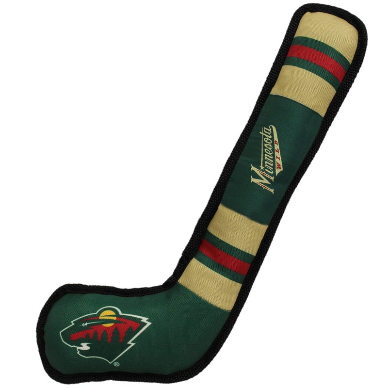 Pets First NHL Minnesota Wild Stick Toy for Dogs Cats Play Hockey with Your Pet with This Licensed Dog Tough Toy Reward - Image 2