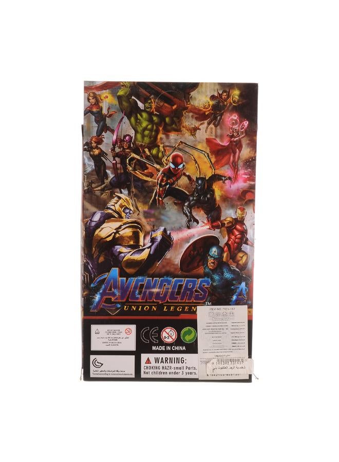 The character of Spider-Man From The Avengers series Brown