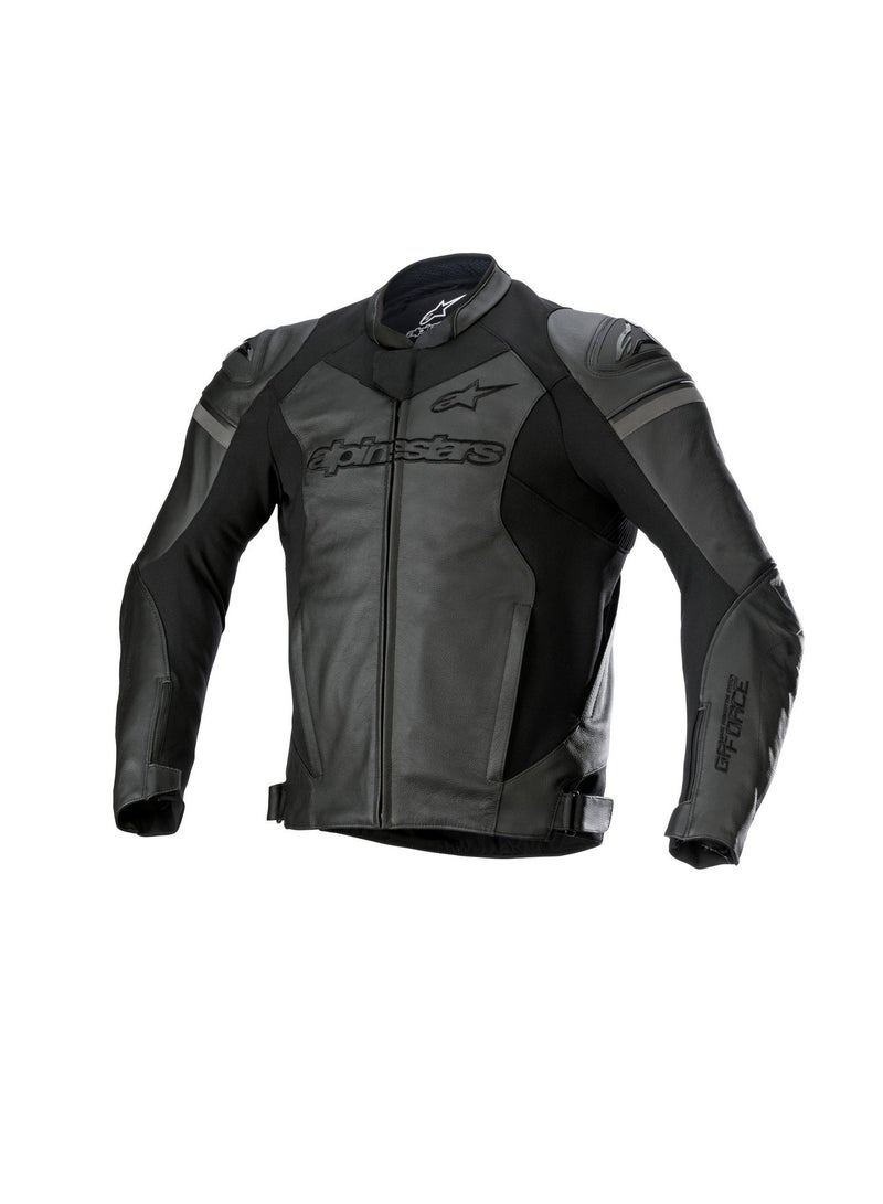 Alpinestars جاكيت دراجة نارية جلد ألبينستارز جي بي فورس أسود - Image 1