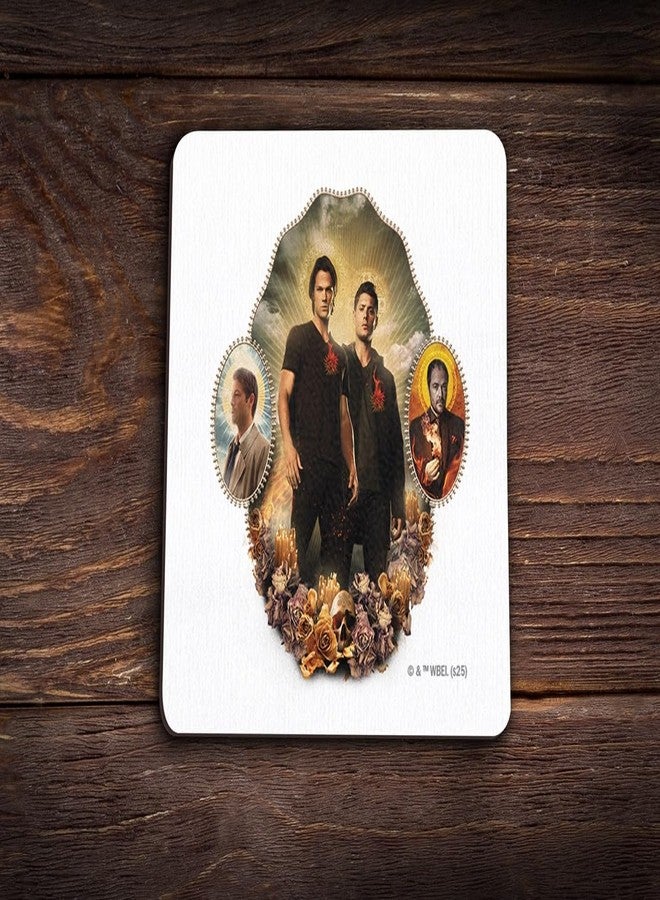 Trend Setters Supernatural - Join The Hunt - Set of Four 3.5” Hardboard Coasters - Officially Licensed Collectible - Perfect for Gifting - Image 3