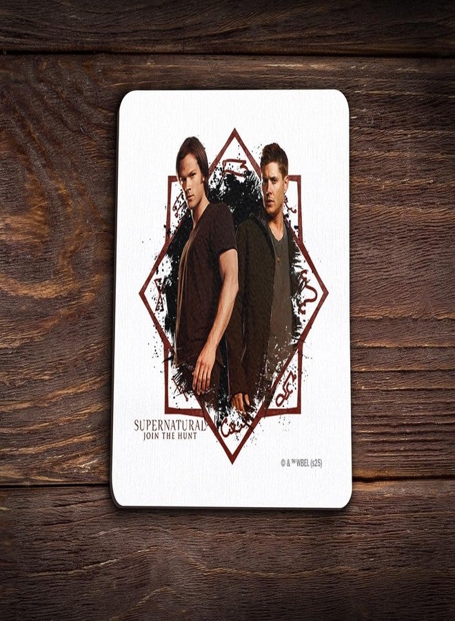 Trend Setters Supernatural - Join The Hunt - Set of Four 3.5” Hardboard Coasters - Officially Licensed Collectible - Perfect for Gifting - Image 5