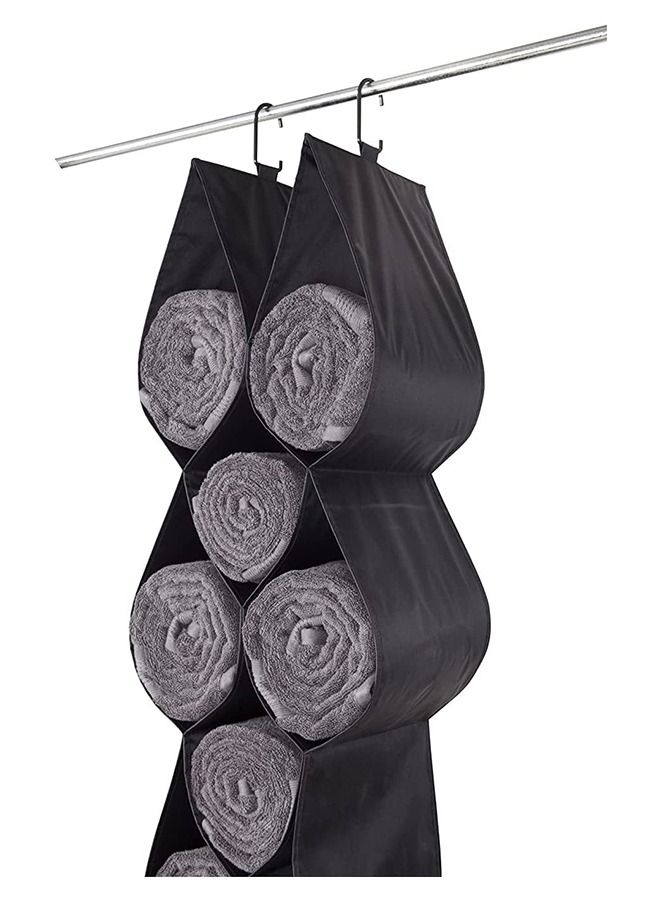 12-Pockets Handbag Purse Storage Closet Hanging shoe Organizer  - Image 4