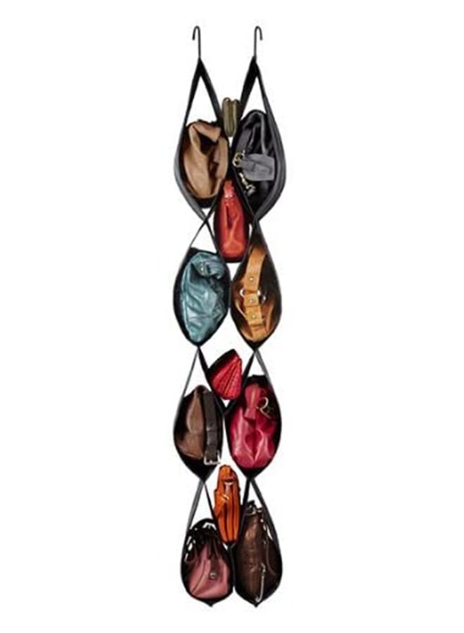 12-Pockets Handbag Purse Storage Closet Hanging shoe Organizer  - Image 1