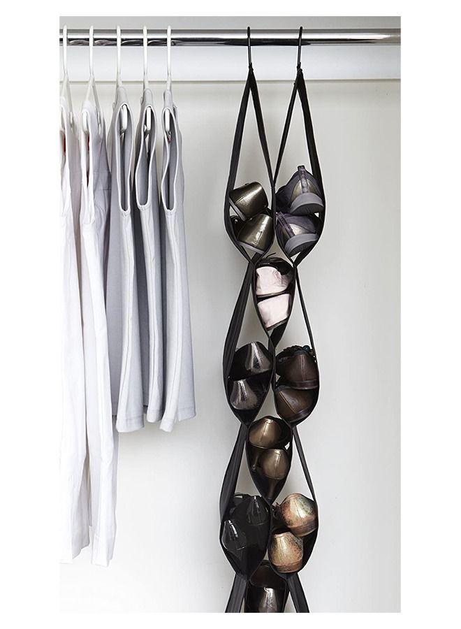 12-Pockets Handbag Purse Storage Closet Hanging shoe Organizer  - Image 3