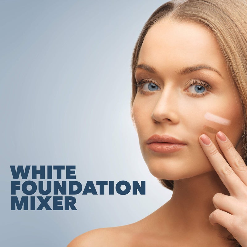 MANIC PANIC Dreamtone White Foundation for Goth Makeup - Oil-Free, Full Coverage Liquid Foundation & Skin Toner - White Base for Gothic Makeup, Cosplay & Halloween - Vegan & Cruelty-Free (0.96oz) - Image 3