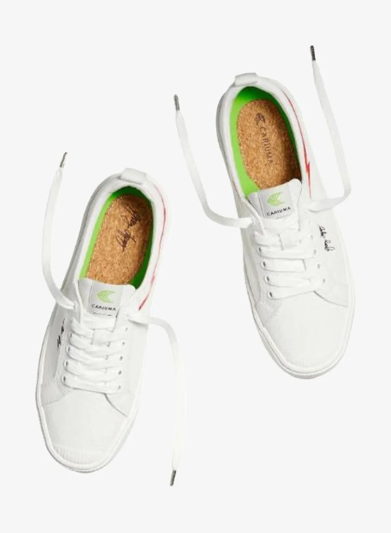 Cariuma  GERRY LOPEZ OCA Low Off-White Canvas Sneaker  | Best Price UAE