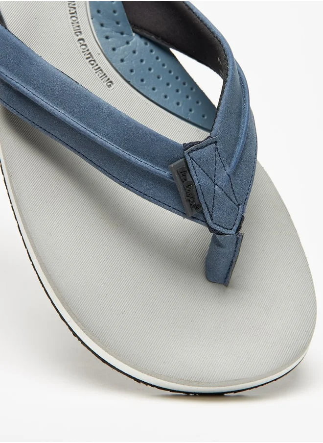 Lee Cooper Men's Logo Print Flip Flops