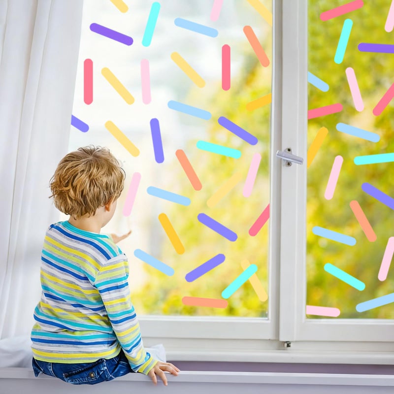 AOWDIAO 300 Pcs Confetti Wall Decals - Peel and Stick Sprinkle Vinyl Stickers for Kids Bedroom, Nursery & Party Decor - Image 5