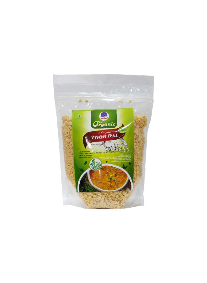 Organic Toor Dal 500G