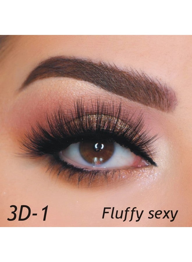 Eliace False Eyelashes Cat Eye Mink Lashes 50 Pairs Super Value Pack 5 Stylish Stylesvolume 3D Faux Mink Lashes Curly & Full Fake Eyelashes Natural Look Eye Lashes Sets Pack - Image 4