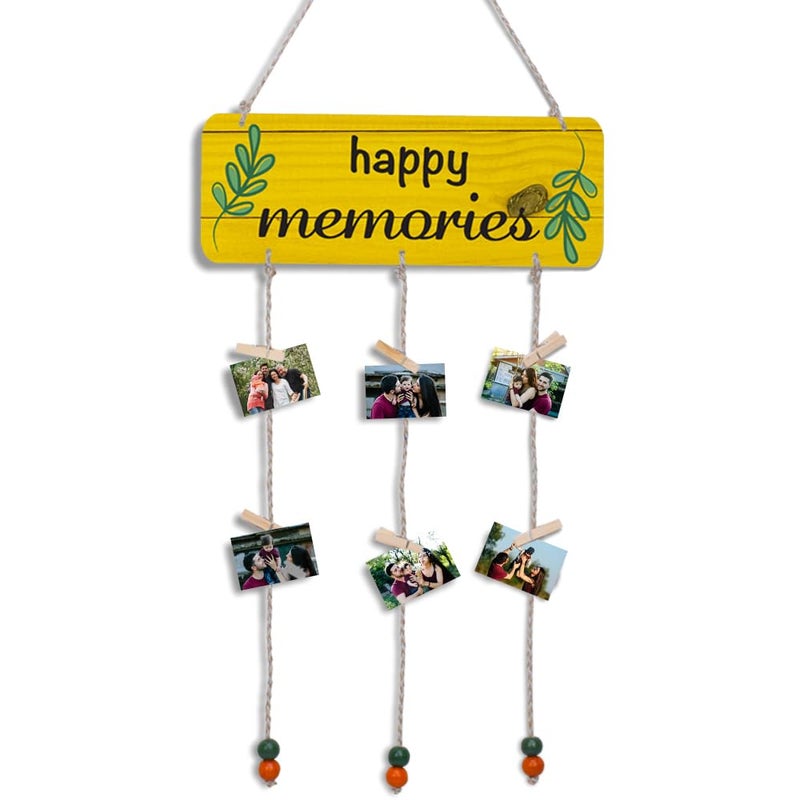 Kaameri Bazaar Photo Frames for Wall Decoration | Photo Frame Wall Hanging | Clips for Photo Hanging | Balcony Decoration Items Outdoor | Room Decor Items | Wall Frame | Room Decoration - Image 1