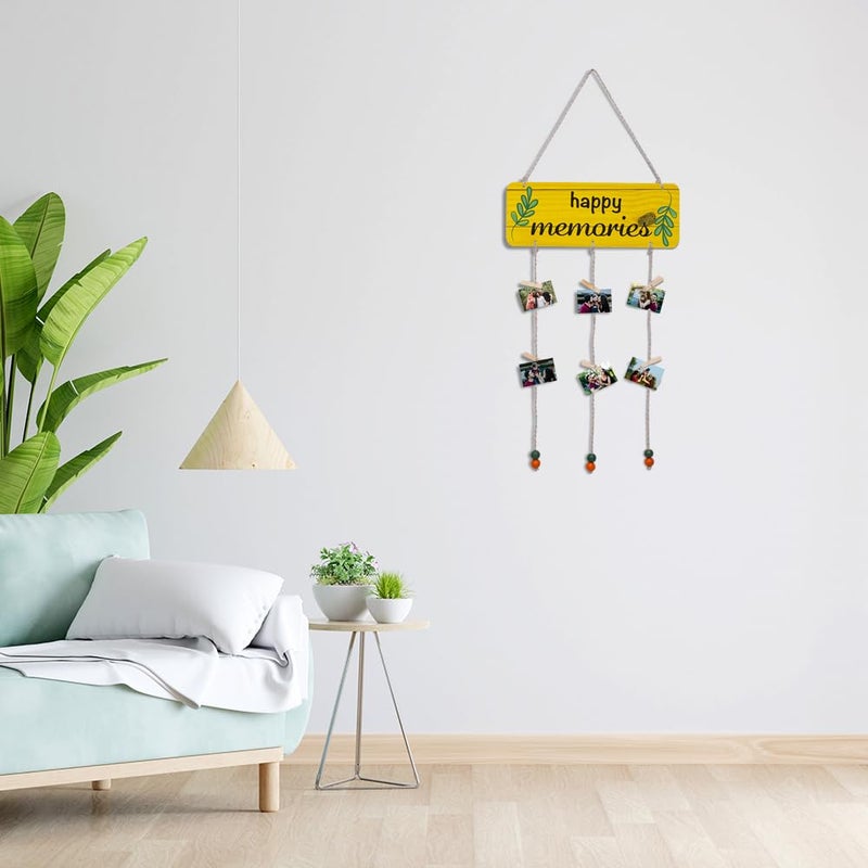 Kaameri Bazaar Photo Frames for Wall Decoration | Photo Frame Wall Hanging | Clips for Photo Hanging | Balcony Decoration Items Outdoor | Room Decor Items | Wall Frame | Room Decoration - Image 5