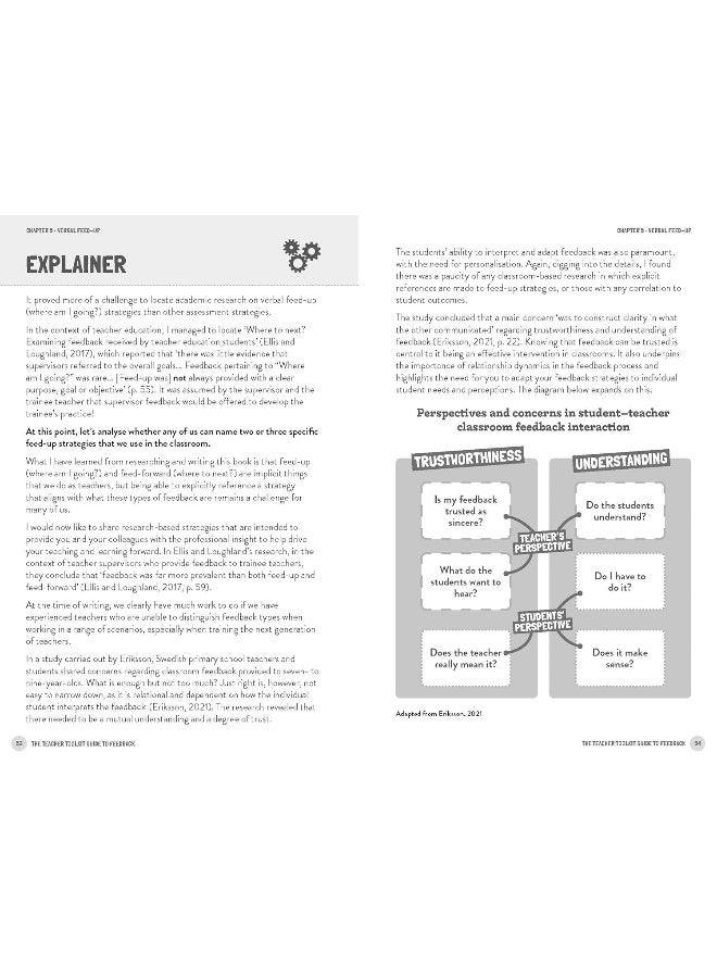 The Teacher Toolkit Guide to Feedback (Teacher Toolkit Guides) - Image 3