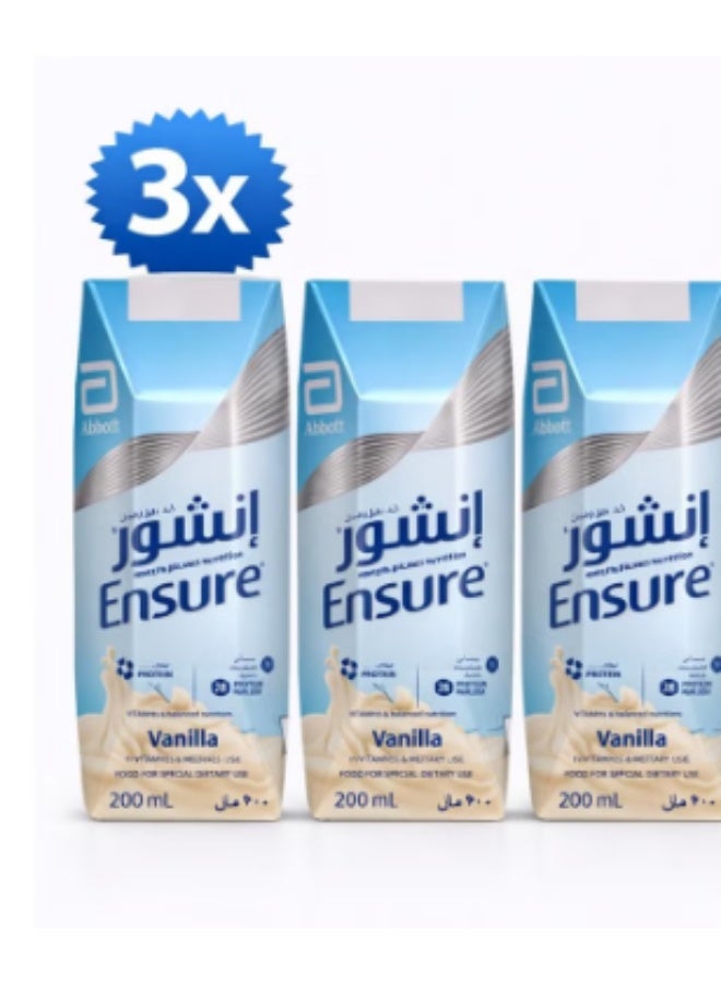 Ensure Nutritional Supplement (200ml) of 3 packs - Image 1