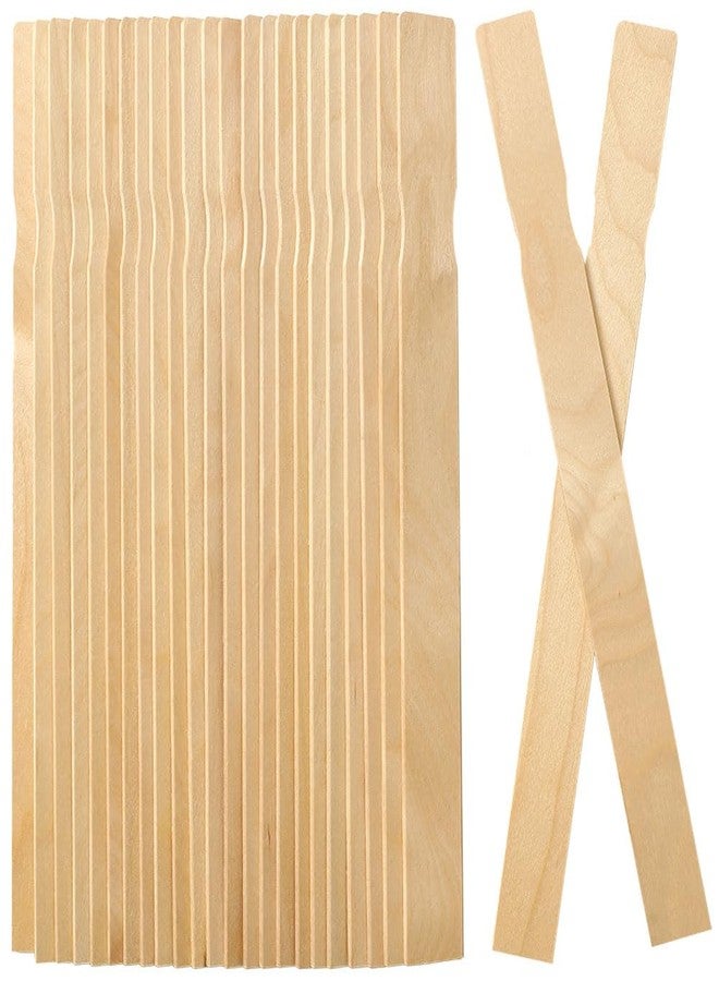 HOOMBOOM 10 Pack Paint Stir Sticks, HOOMBOOM 12 Inch Wooden Paint Crafts Sticks for Paint Mixing, Paint Stirrers, Chemical Stirring, Garden and Library Markers - Image 2