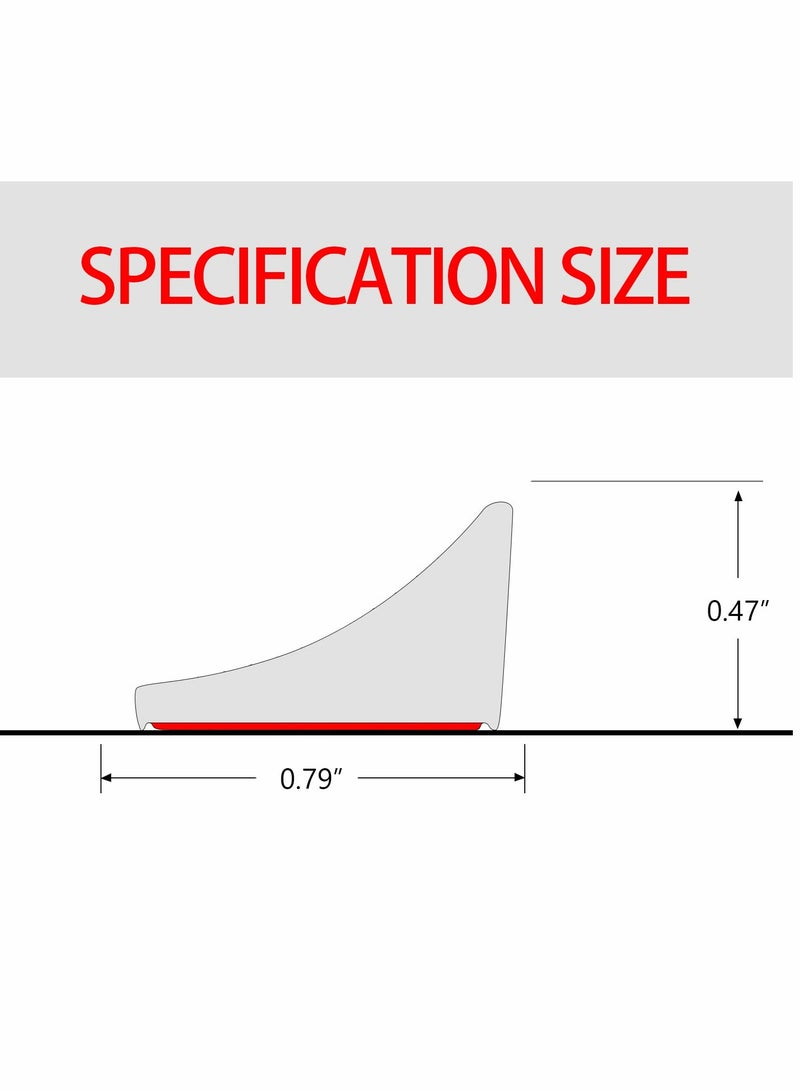 حاجز مياه قابل للطي بطول 78 بوصة - مانع فعال للعتبة للحمام والمطبخ، يحافظ على الأرضيات جافة ويمنع تسرب المياه - Image 2