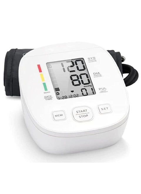 AXD809 Automatic Blood Pressure Monitor For Dual User Smart Sphygmomanometer Heart Rate Tracker