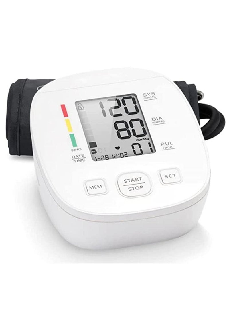 Generic - AXD809 Automatic Blood Pressure Monitor For Dual User Smart Sphygmomanometer Heart Rate Tracker - Image 1