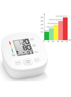 Generic AXD809 Automatic Blood Pressure Monitor For Dual User Smart Sphygmomanometer Heart Rate Tracker  - Image 5