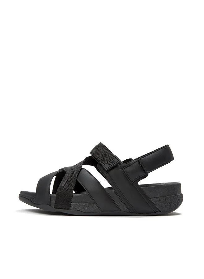 فيت فلوب ADONIS MENS ADJ. LEATHER/WEBBING B/STRAP SANDALS
