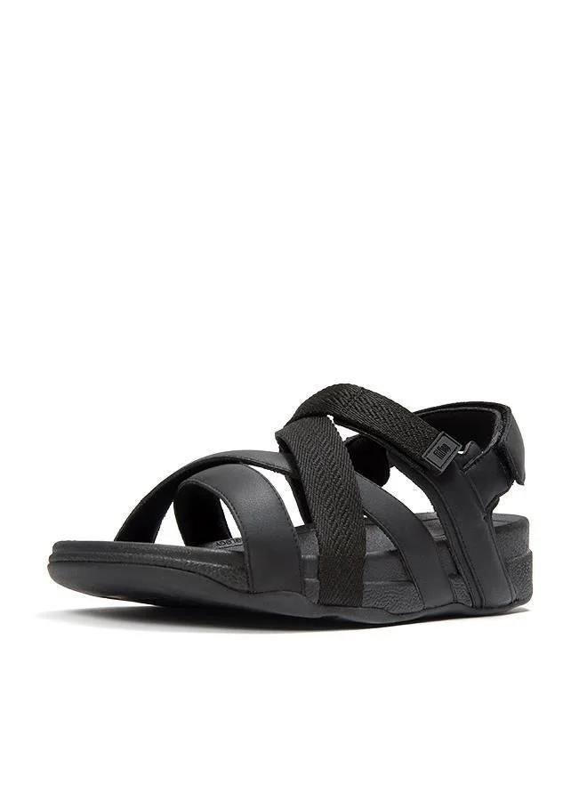 فيت فلوب ADONIS MENS ADJ. LEATHER/WEBBING B/STRAP SANDALS