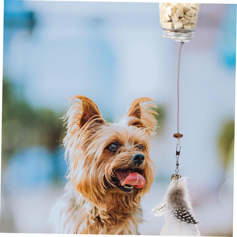 Interactive Dog Treat Puzzle Toy Puppy Chew Ball Hide And Seek Feeding Game Bag - Image 5