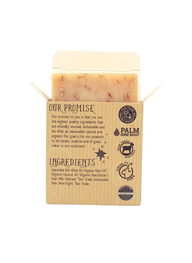 Varina Organic Unscented Oatmeal Bar Soap - Gentle Cleansing for Sensitive Skin, Unscented - 3 Pack - Image 4